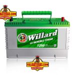 BATERIA WILLARD TITANIO 27AI/AD 1250 AMP
