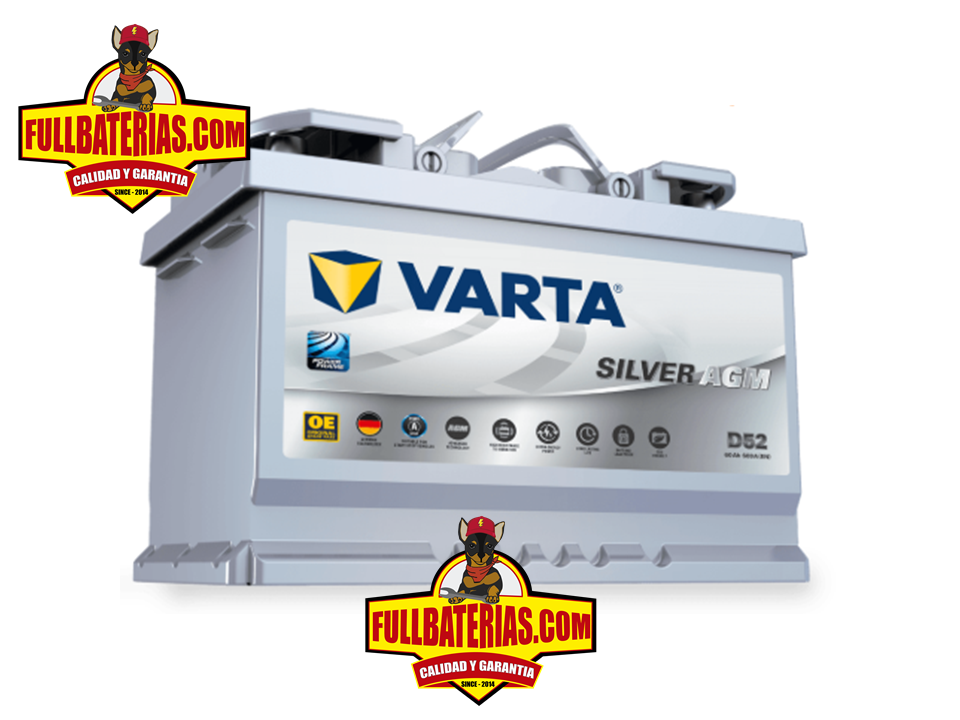BATERIA VARTA SILVER AGM LN2V-D52