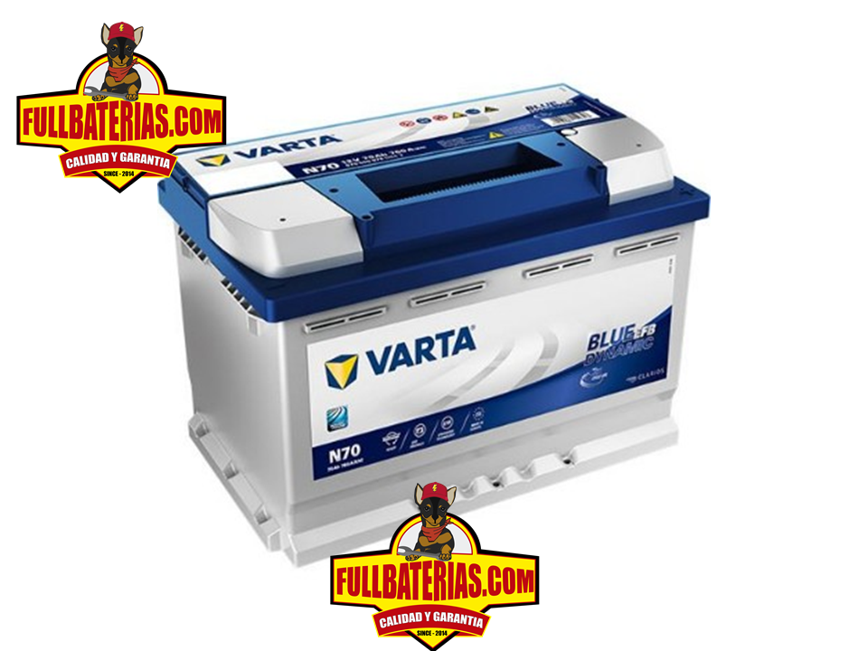 BATERIA VARTA BLUE DINAMIC EFB-N70